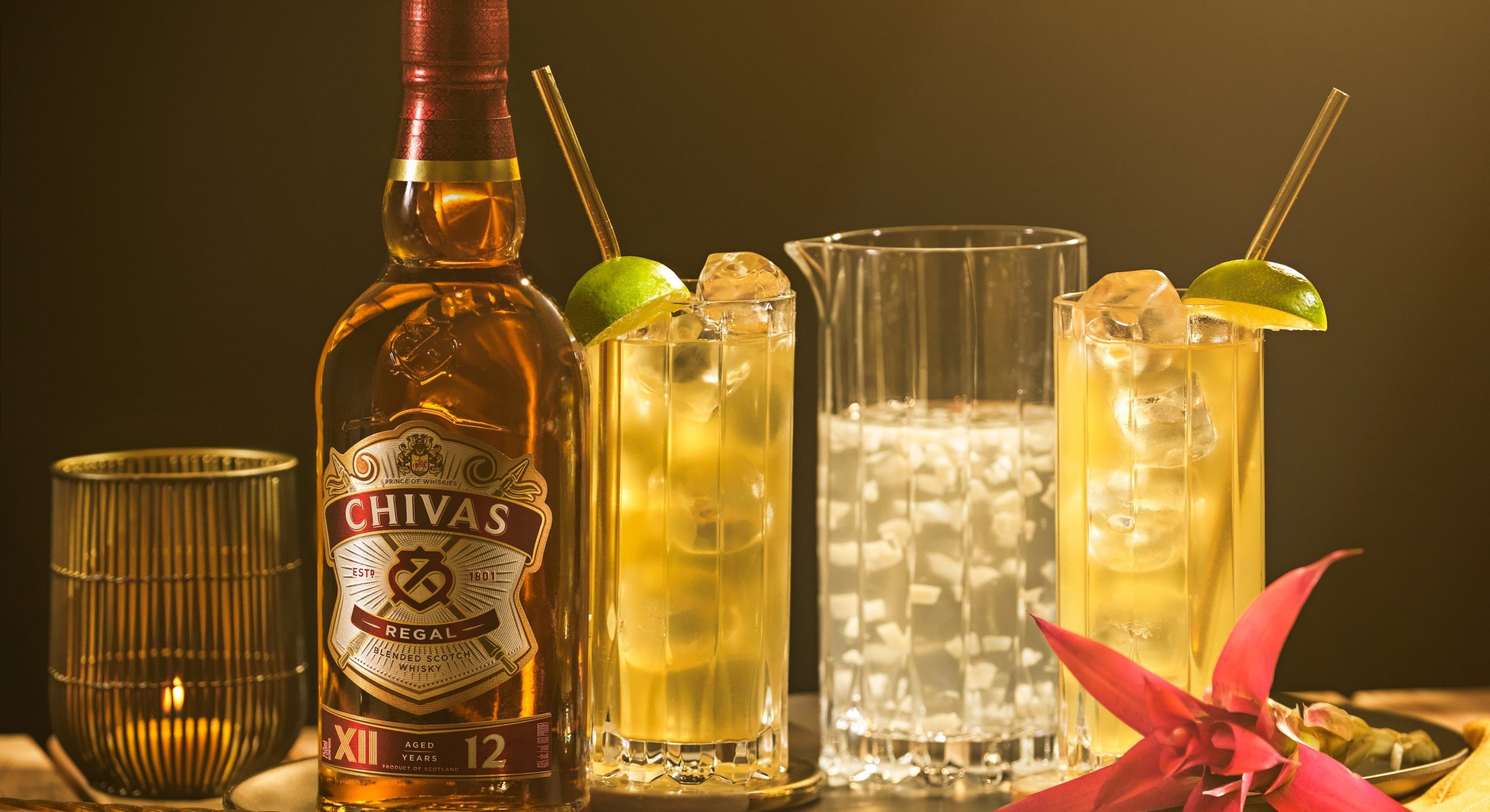 Chivas Regal Whisky Cocktail Coco Ice